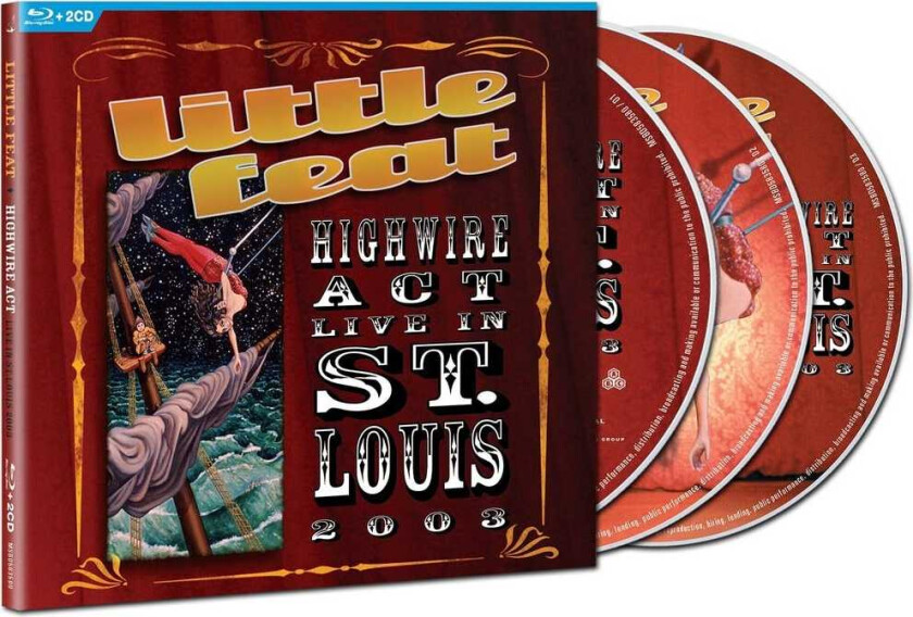 Little Feat Highwire Act Live In St. Louis 2003 CD
