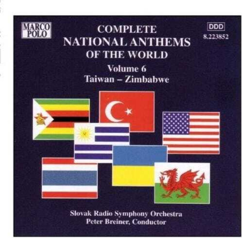 The National Anthems Complete National Anthems 6 CD