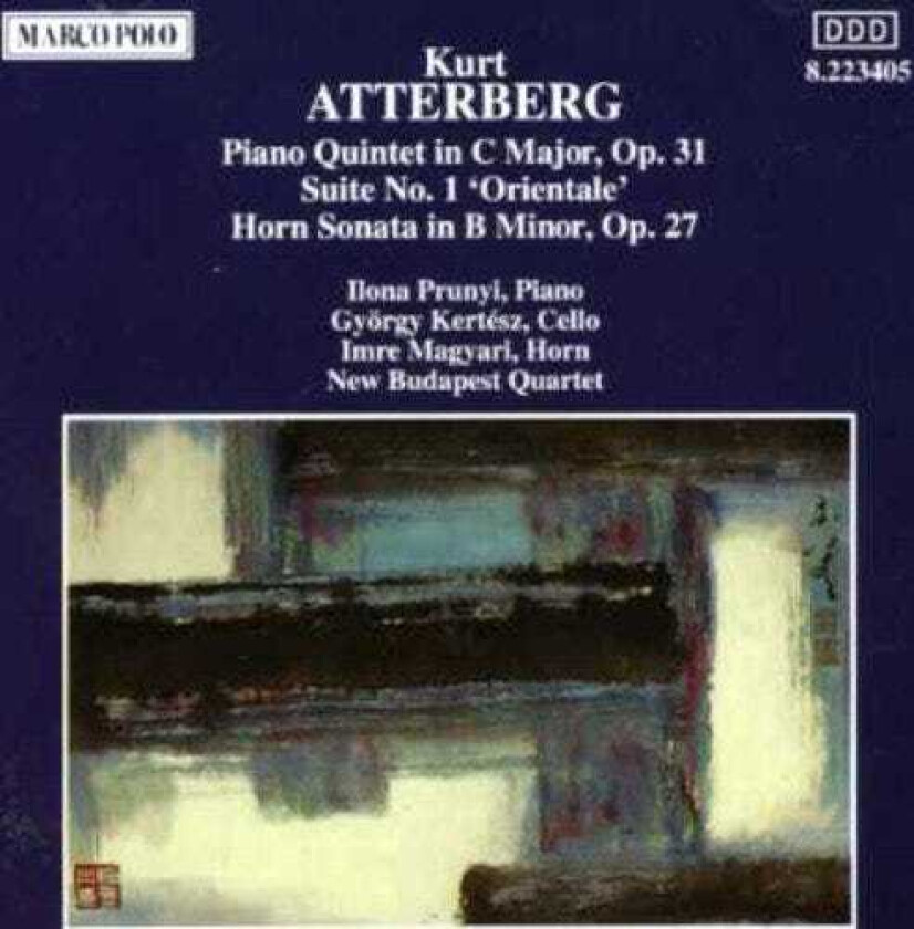 New Budapest Quartet, Atterberg Piano Quintet / Suite No 1 / Horn Sonata CD