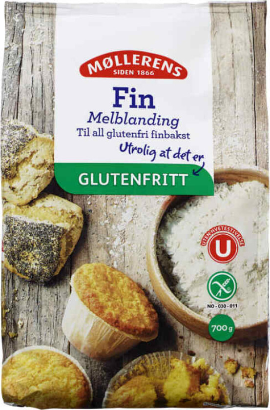 Melblanding Fin glutenfri 700g