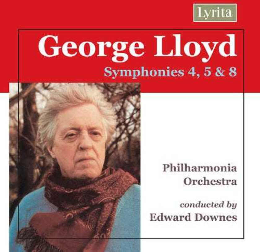 Edward Downes, George Lloyd Symphonies 4 5 & 8 CD