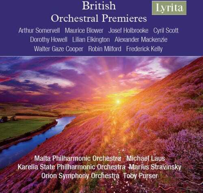 Diverse Artister British Orchestral Premieres CD
