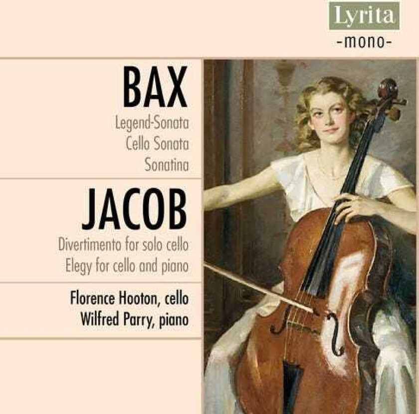 Florence Hooton, Wilfred Parry, ARNOLD BAX, Gordon Jacob Legend Sonata CD
