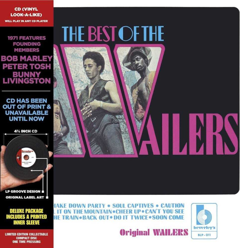 The Wailers Best Of The Wailers CD