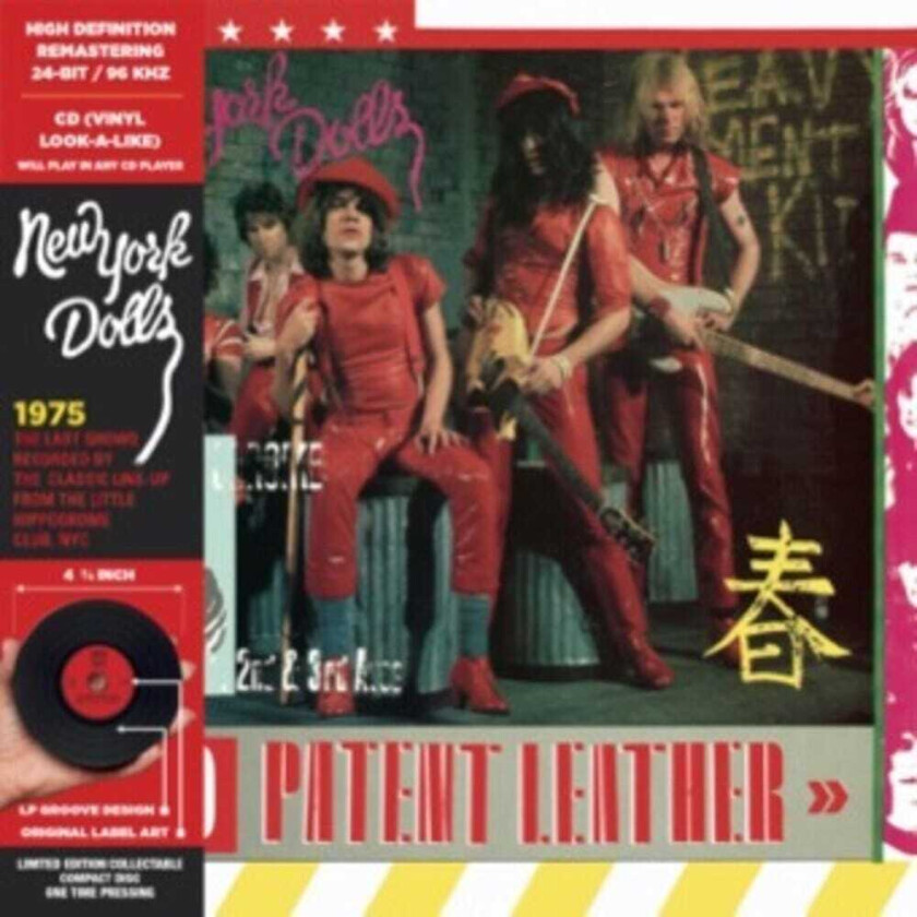New York Dolls Red Patent Leather CD