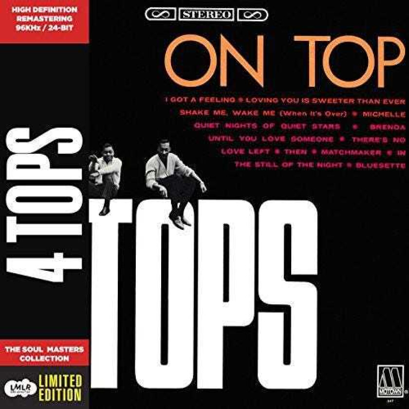 The Four Tops On Top CD