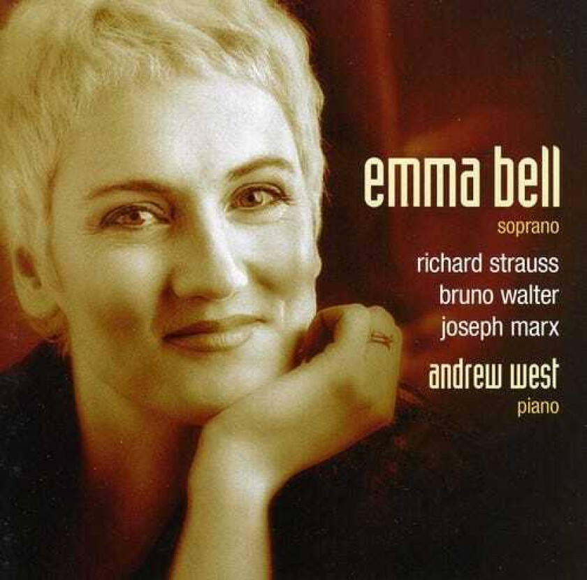 Emma Bell, Andrew West, Bruno Walter Songs By Strauss Walter & Marx CD