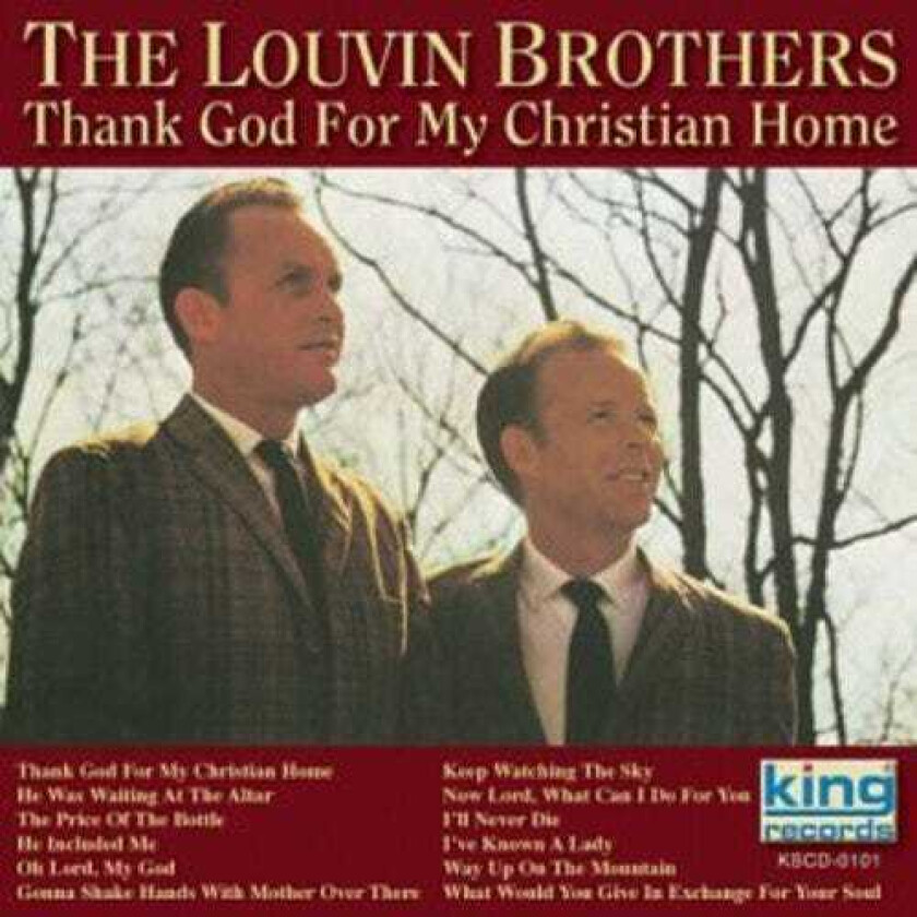 The Louvin Brothers Thank God For My Christian Home CD