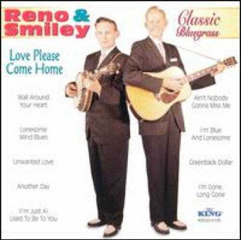 Don Reno Love Please Come Home CD