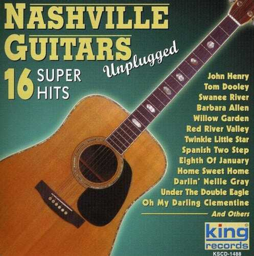 The Nashville Guitars 16 Super Hits (unplugged) CD