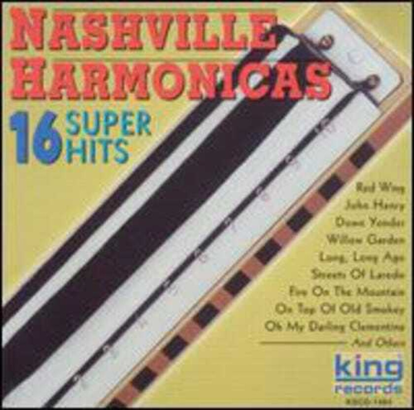 The Nashville Harmonica 16 Super Hits CD