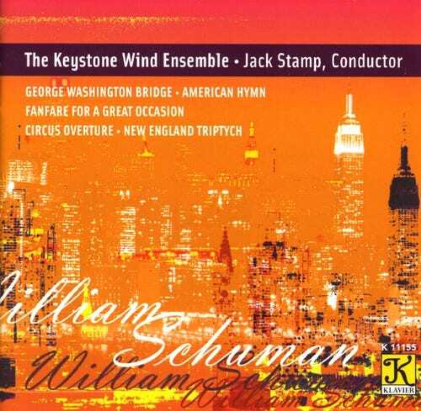 Jack Stamp, Christian Zembower, Kevin Eisensmith, Ron Horner, SPOKEN WORD, William Schuman George Washington Bridge CD