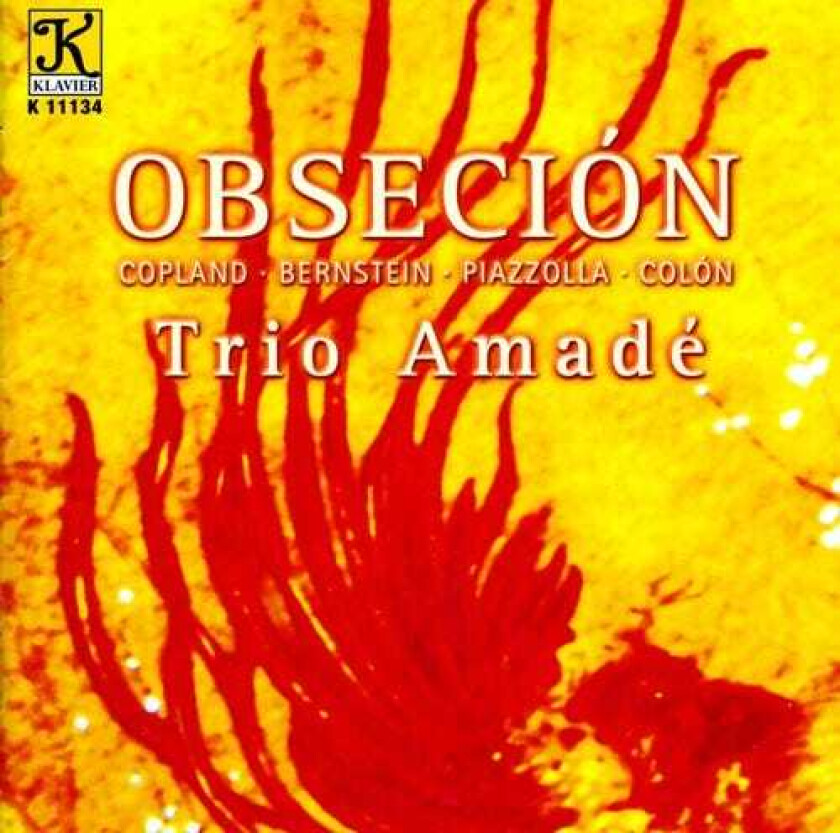Trio Amad, Astor Piazzolla, Emilio Colón, Leonard Bernstein Obsecion CD