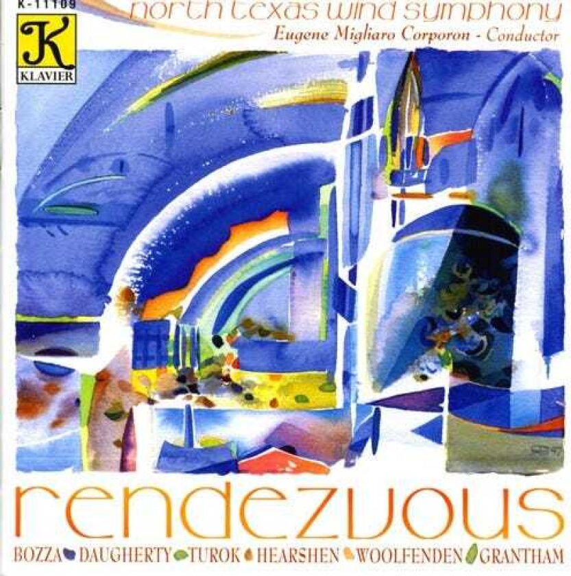 North Texas Wind Symphony, David Dzubay, Fisher Tull, Jacques Press, Stephen Gryc Rendezvous CD