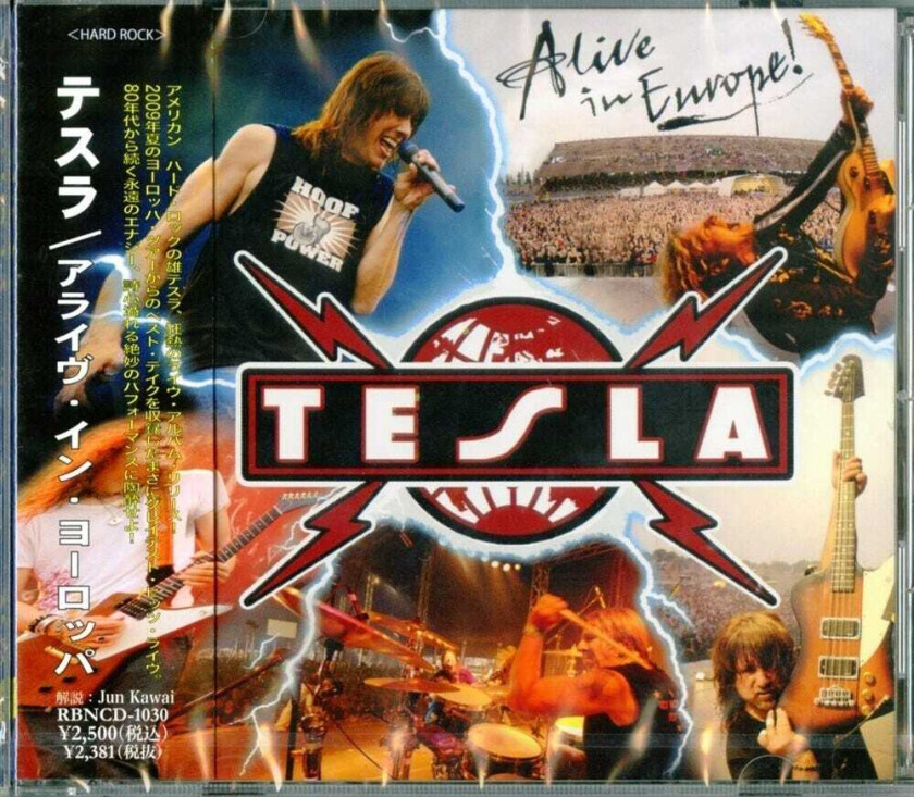 Tesla Alive In Europe CD