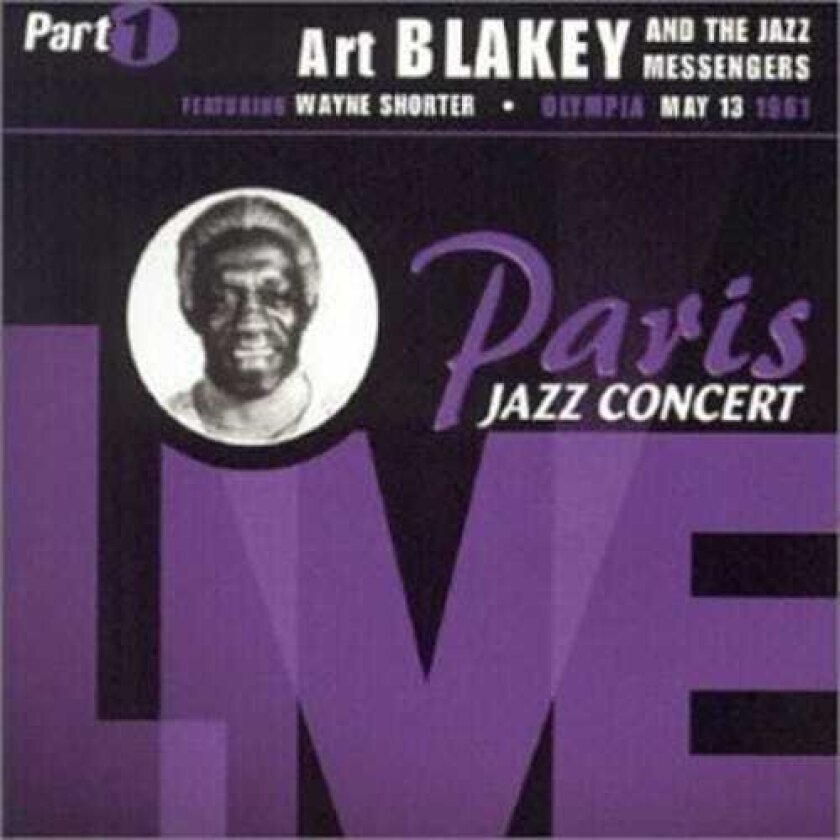 Art Blakey Paris Jazz Concert Live CD