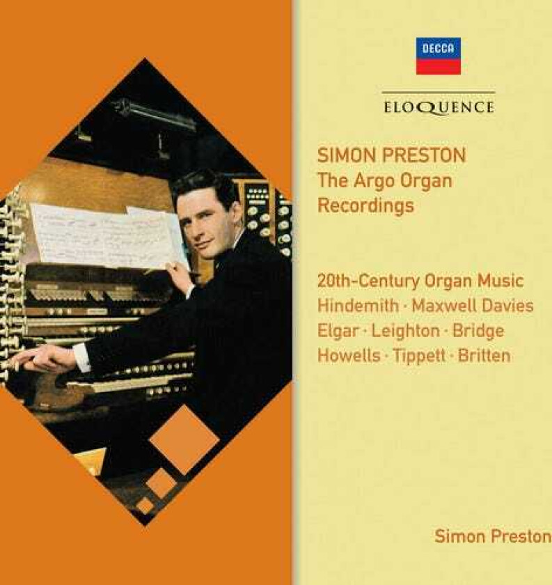 Simon Preston 20th Century Organ Music CD