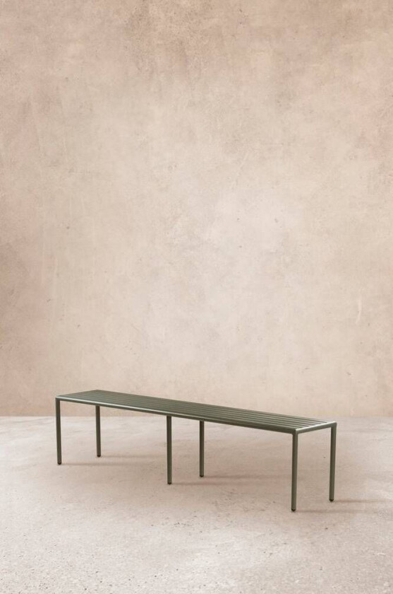 benk 180 cm Kakigrønn