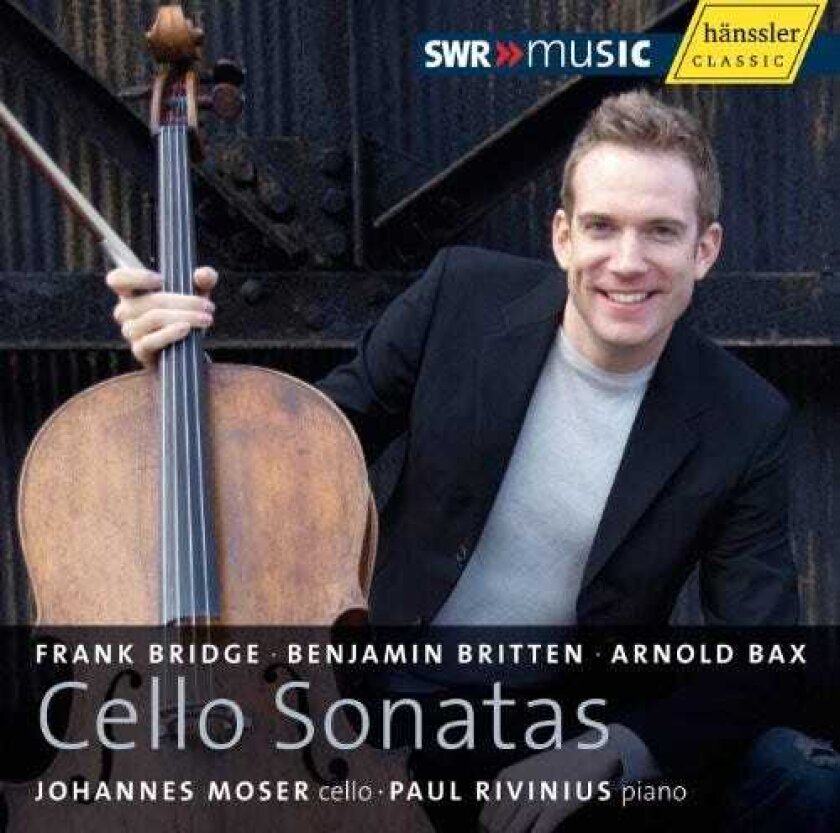 Johannes Moser, Paul Rivinius, ARNOLD BAX Cello Sonatas CD