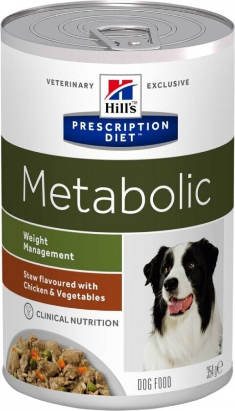 Hill’s Prescription Diet Canine Metabolic Weight Management Stew Chicken & Vegetables (354 g)