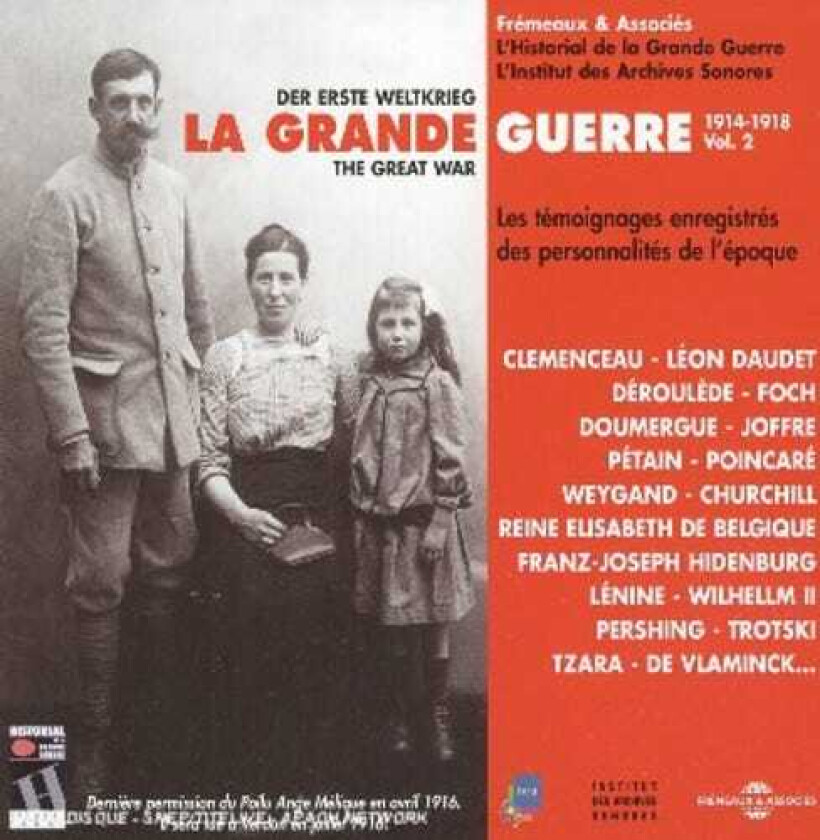 Diverse Artister Grande Guerre: Great War 2 CD