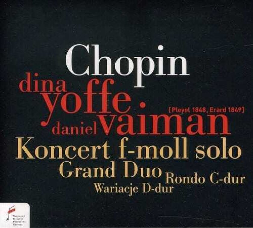 Andrea Immer, Daniel Vaiman, Dina Yoffe, Frédéric Chopin Solo Piano Cto In F Minor / Grand Duo Concertant CD