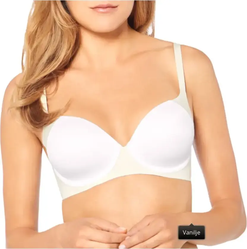 Dame, Undertøy, Hvit, 90B EU