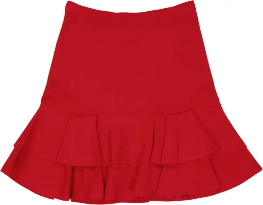 Dame, Skjørt, Rød, L