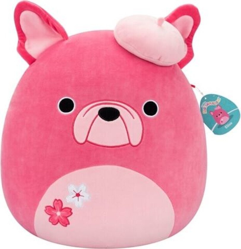 Squishmallows Kosedyr 40 cm Fransk Bulldog