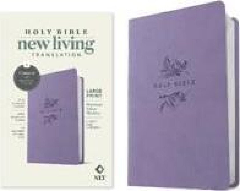 NLT Large Print Premium Value Thinline Bible