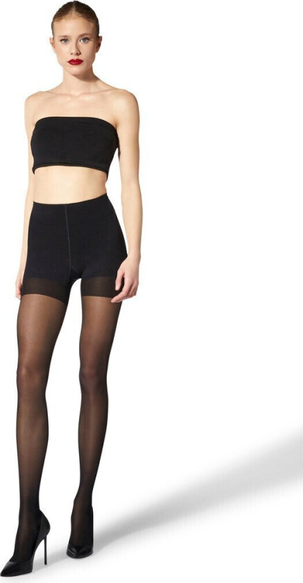 Miss W 30 Push Up Tights Str M - Strømpebukser