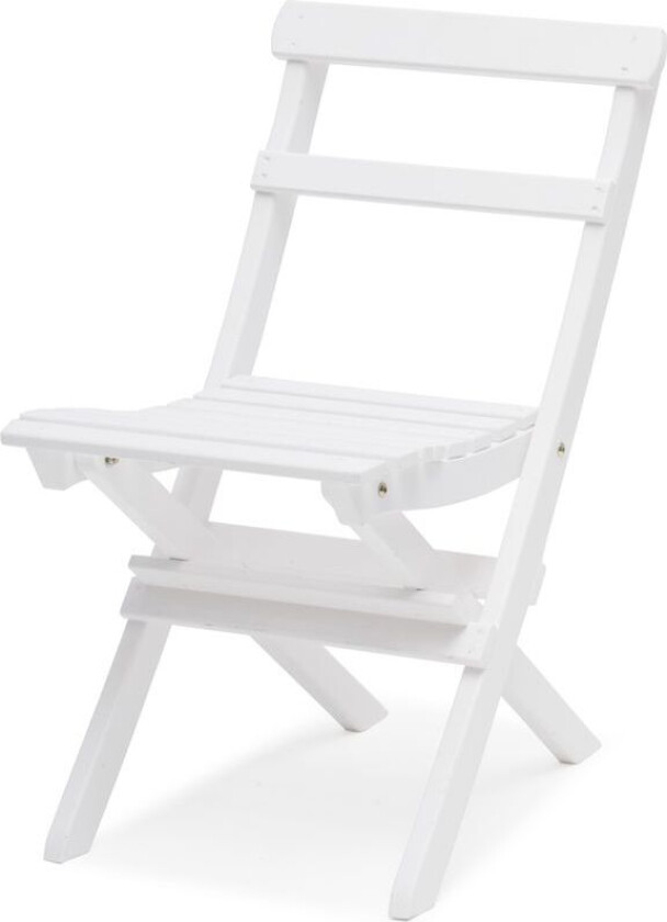 Torpet Sammenleggbar stol hvitlasert