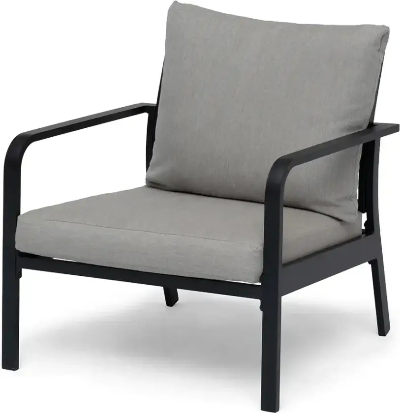 Hånger Lenestol Svart/Grå