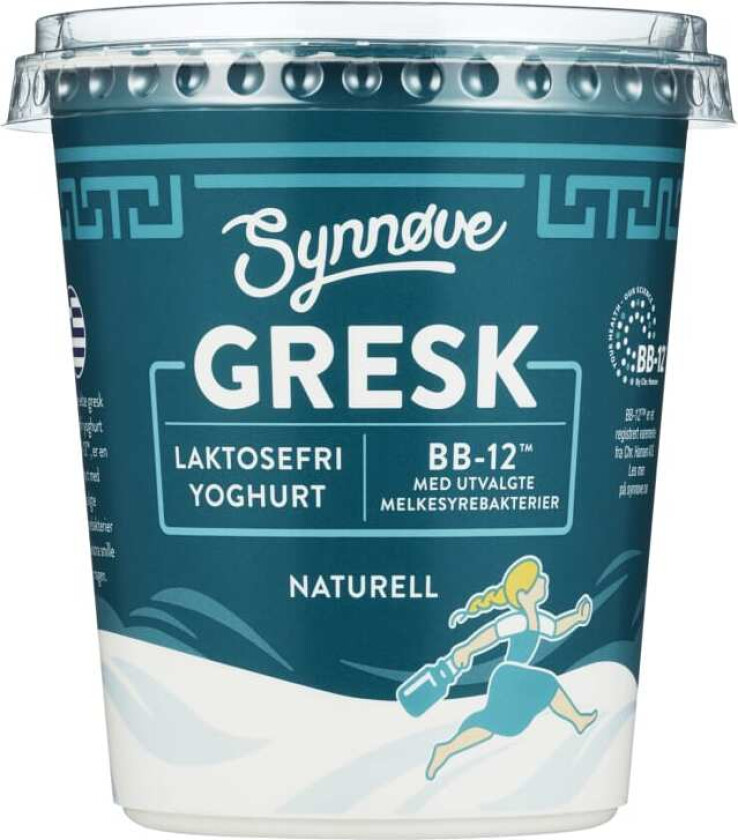 Synnøve Gresk Naturell 2% Laktosefri
