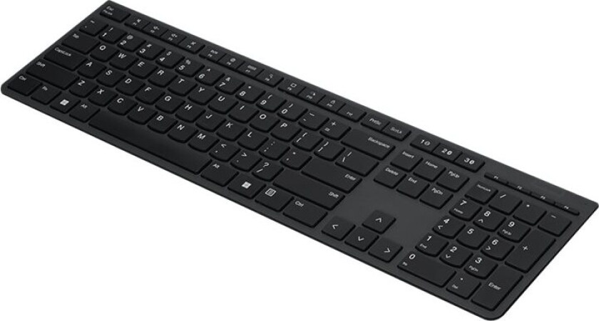 Professional Wireless Rechargeable Keyboard Us English