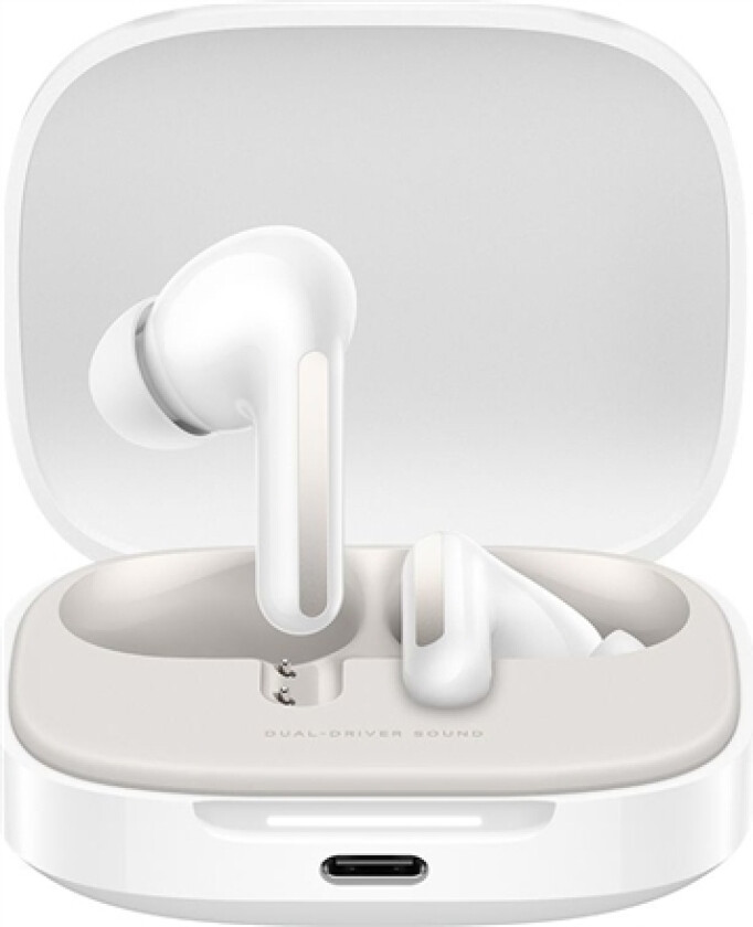 Redmi Buds 6 | Built-In Microphone | Bluetooth | Cloud White