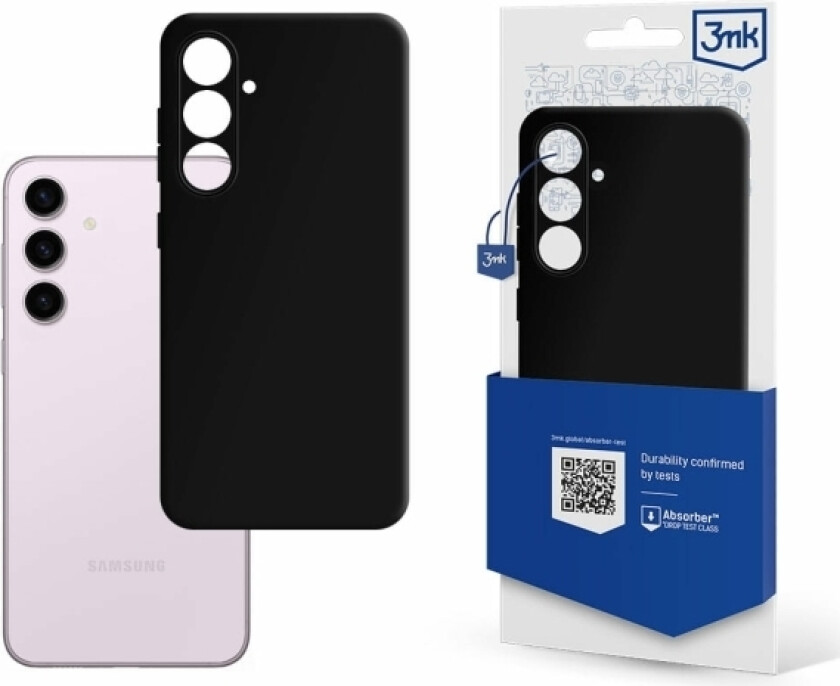 Etui 3Mk Matt Deksel Til Samsung Galaxy S24 - Sort