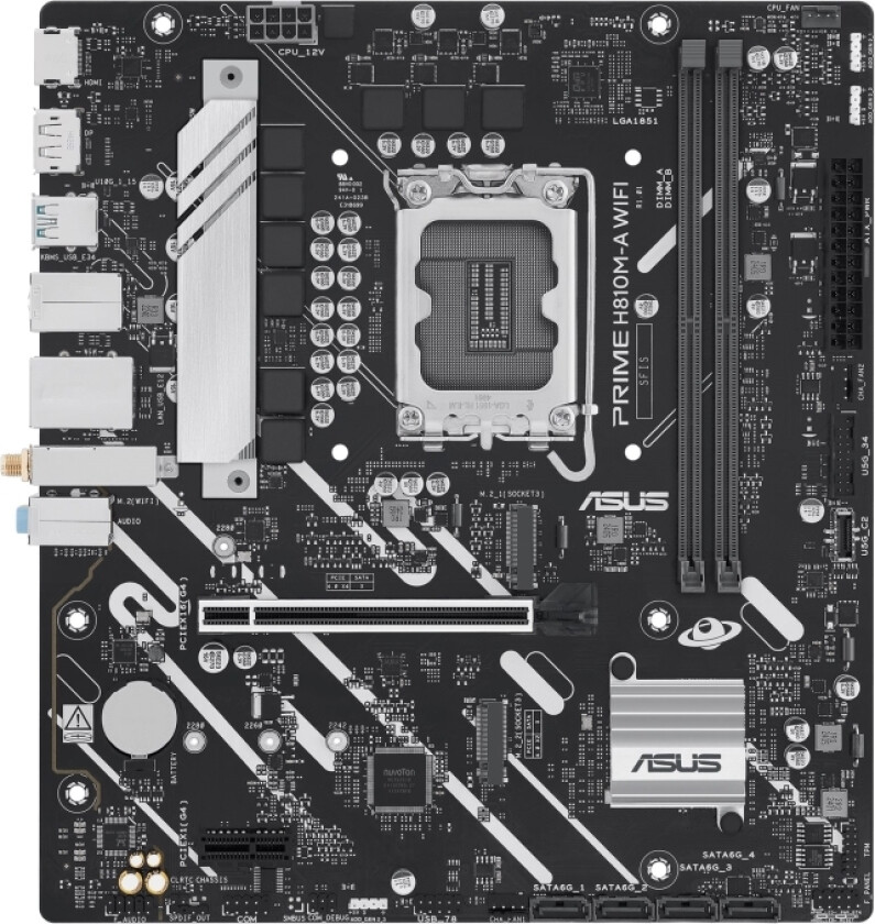 Asus - Hovedkort - Innbygd Grafikk (Cpu Kreves)