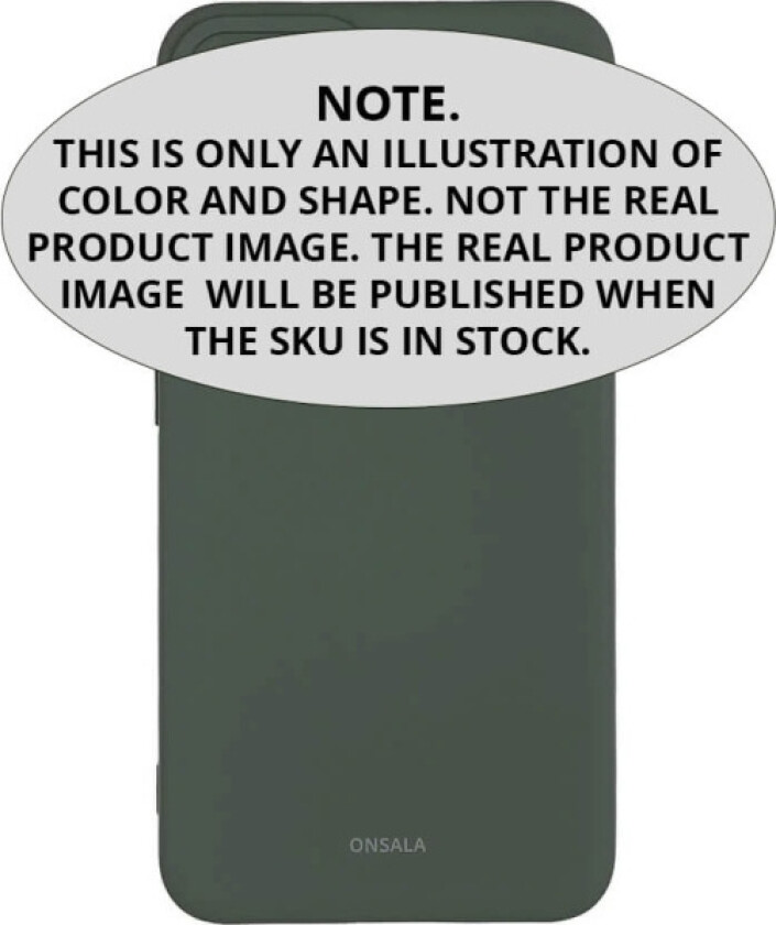 Mobildeksel Samsung A56 5G Bakside med Silikonfølelse Resirkulert Olivengrønn