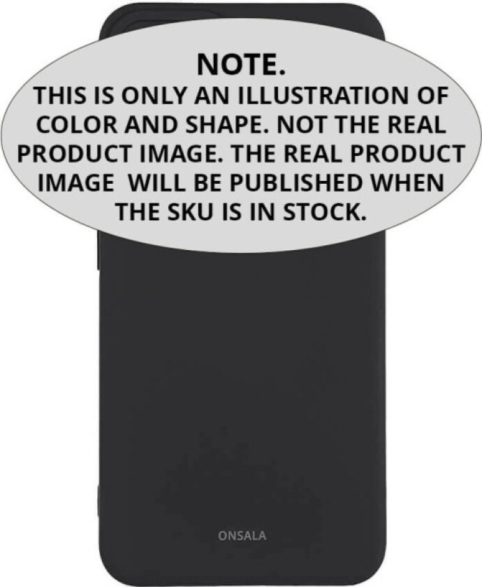 Mobildeksel Samsung A36 5G Bakside med Silikonfølelse Resirkulert Svart