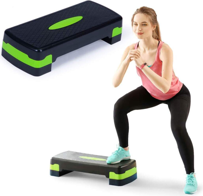 Fitness step aerobic trening 2 steps plattform