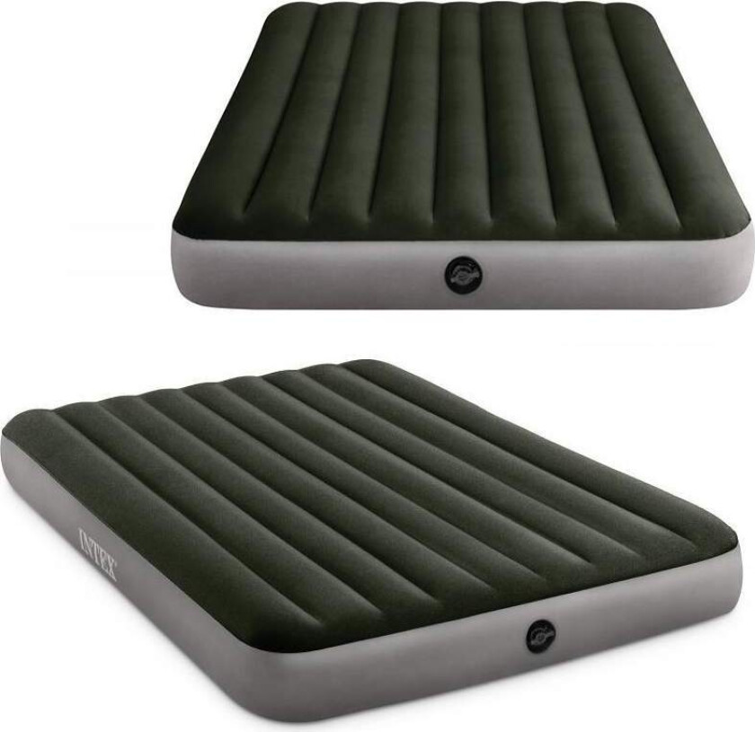 Oppblåsbar luftmadrass Intex dobbeltseng 203x152 cm INTEX 64109