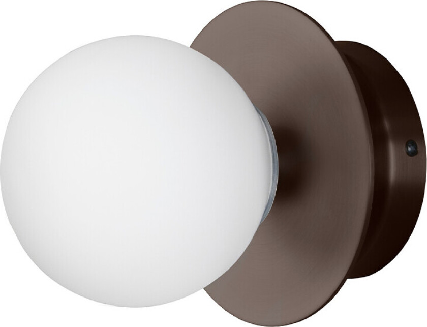 Art Deco Vegglampe/Taklampe IP44 Bronce/White