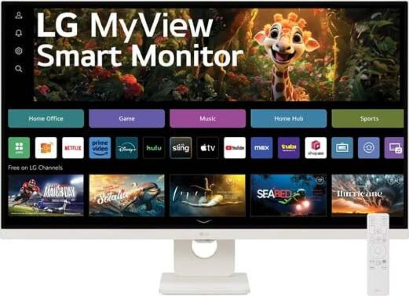 32" LG MyView 32SR73U-W - LED monitor - 32" - HDR