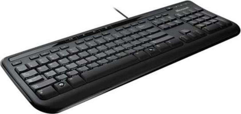 Wired Keyboard 600 - BK - UK - Tastatur - Engelsk - Svart