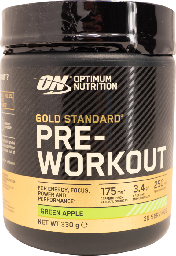 Gold Standard Pre Workout 330 g, pre-workout GREEN APPLE