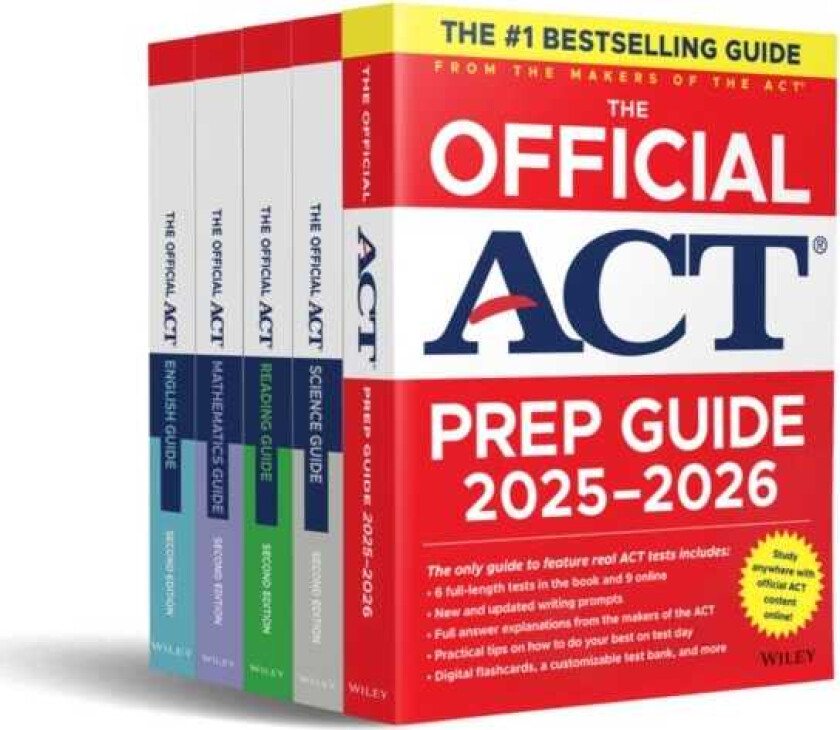 The Official ACT Prep & Subject Guides 20252026 Complete Set
