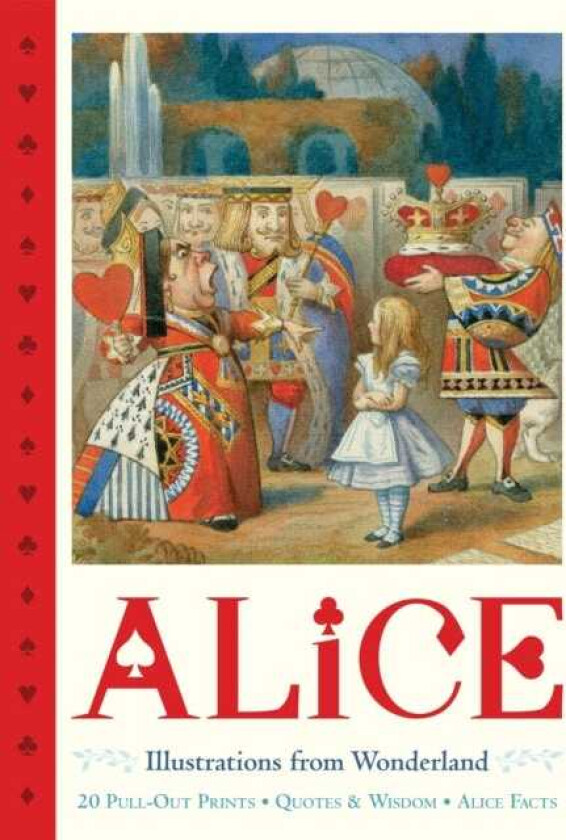 Alice PullOut Prints Illustrations from Wonderland
