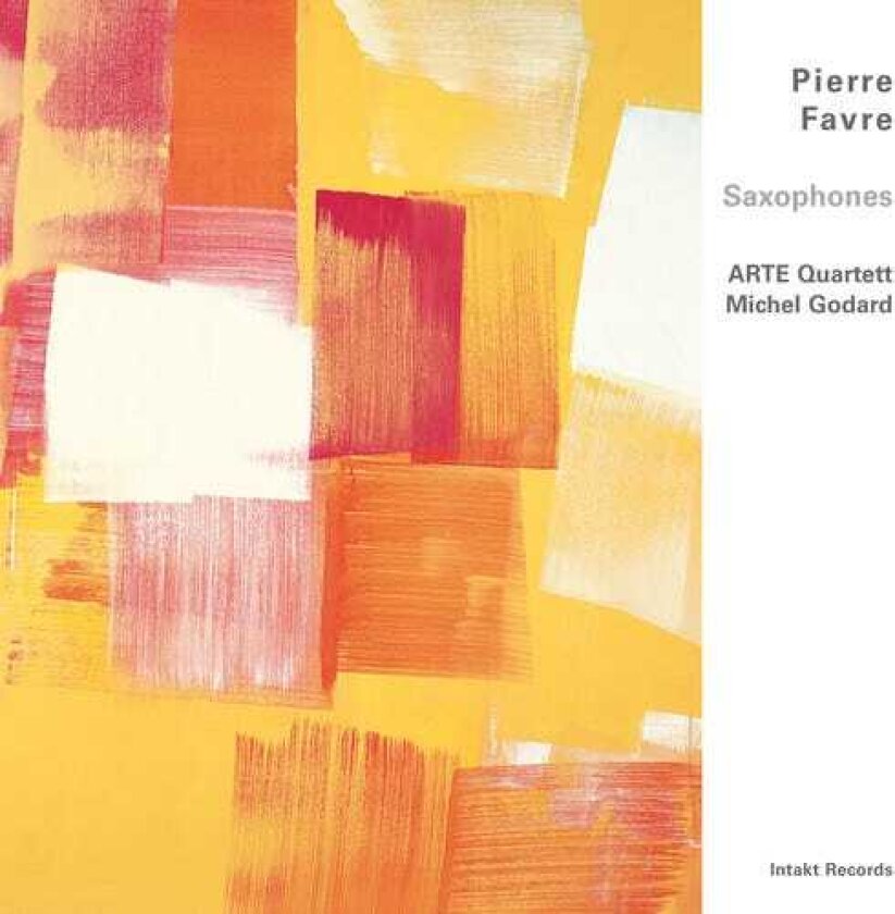 Pierre Favre Saxophones CD