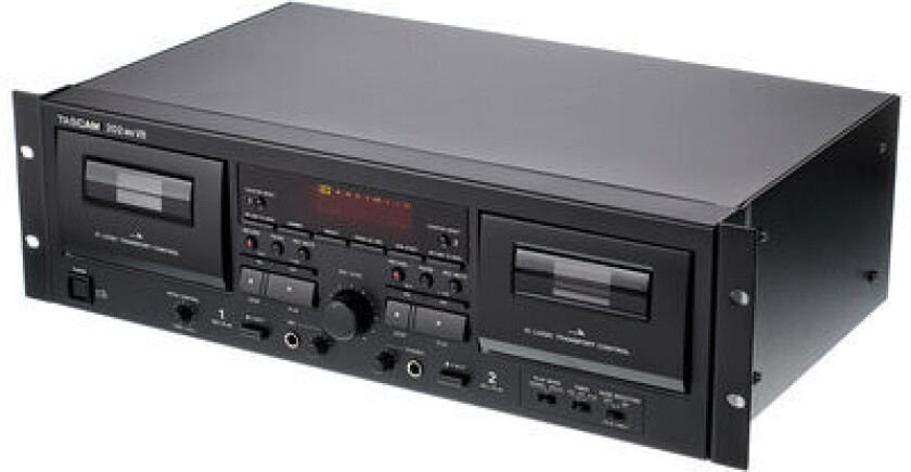 Bilde av Tascam 202mkvii Kassettspiller 19“, 3u, Usb Output